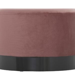 Pufa New Nero 55x35cm velvet powder rose