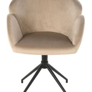 Swivel chair Leaf 60x60x76cm beige