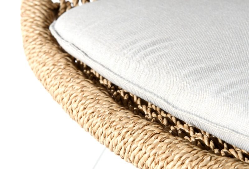 Beige garden chair Bati 82x70x47 cm by Miloo Home