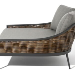 Daybed Cora anthracite 136x127x79cm