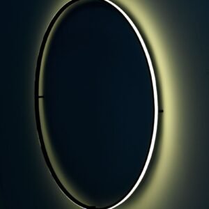 Round LED wall light 100x5cm