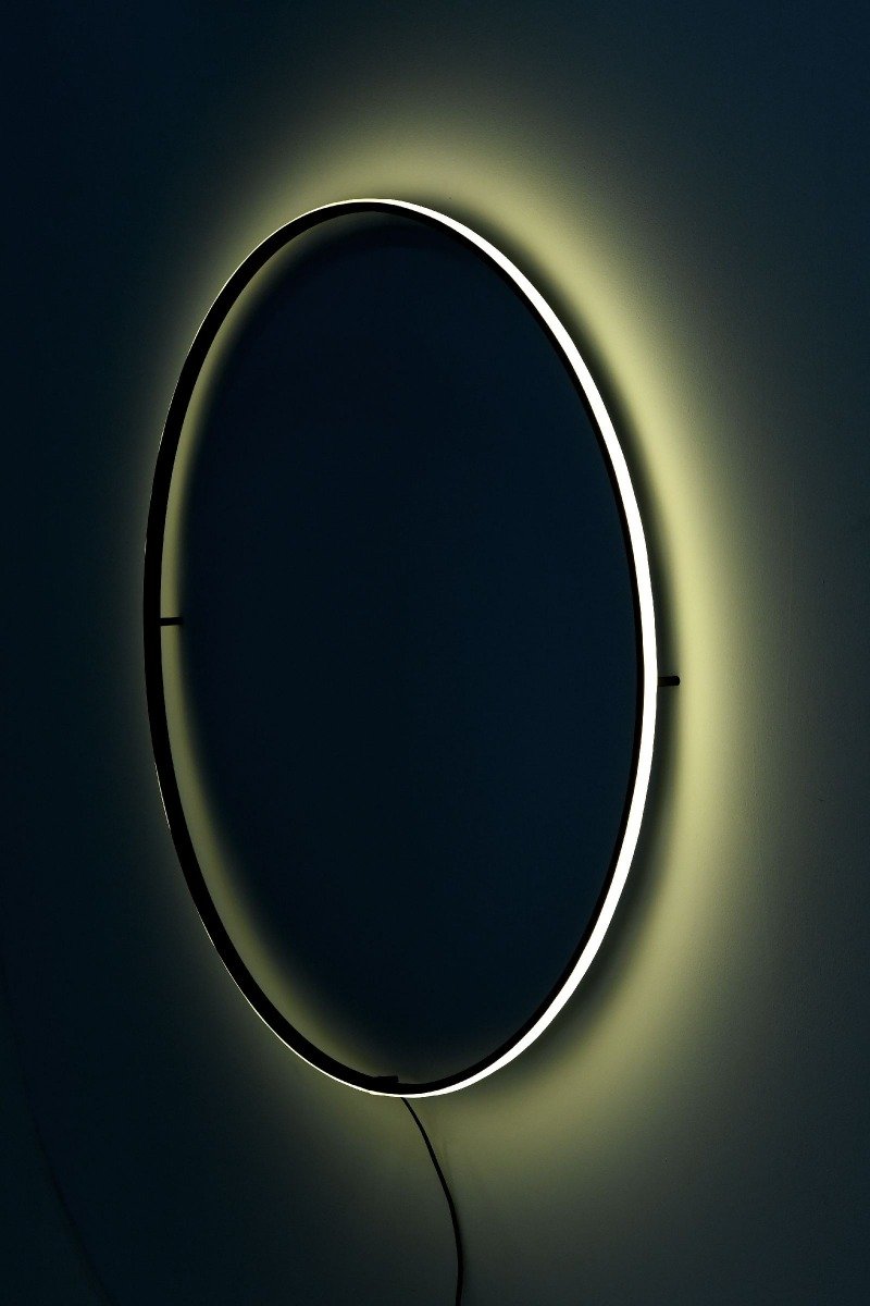 Round LED wall light 100x5cm