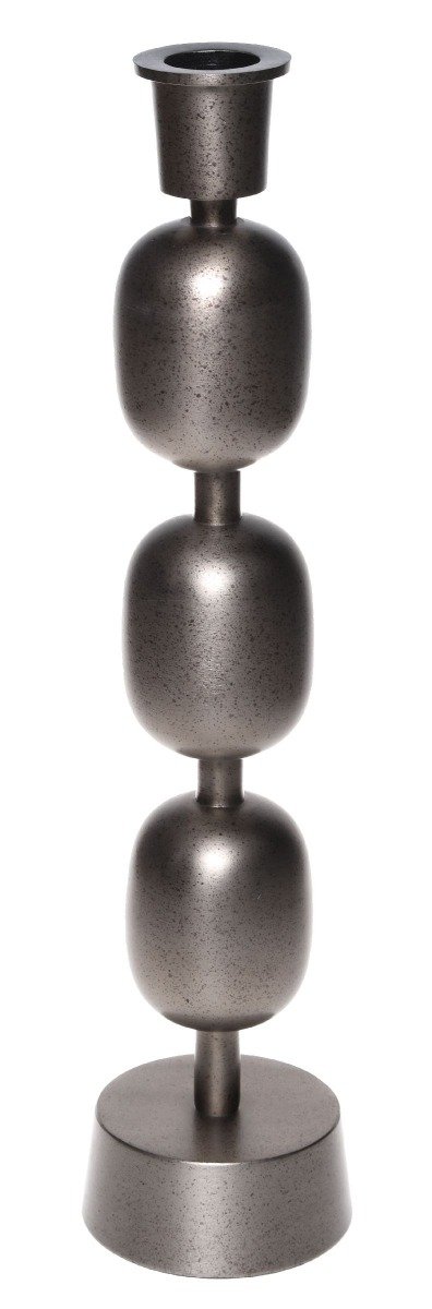 Fancy art bronze candlestick S 10x10x43cm
