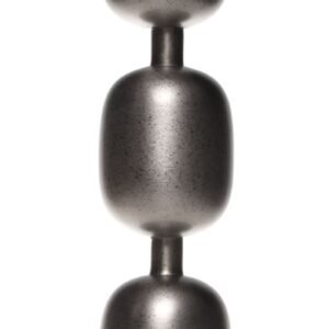 Fancy art bronze candlestick S 10x10x43cm