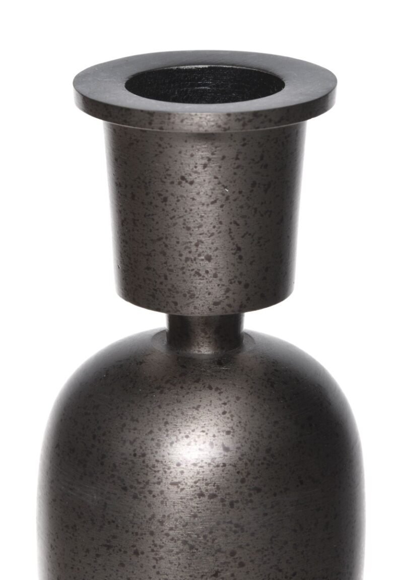 Fancy art bronze candlestick S 10x10x43cm