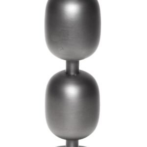 Fancy art vintage iron candlestick M 10x10x34cm