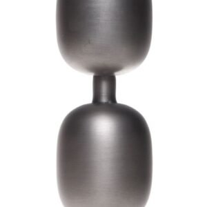 Fancy art vintage iron candlestick M 10x10x34cm