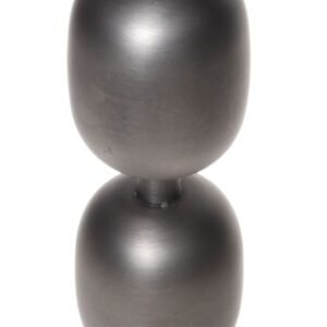 Fancy art vintage iron candlestick M 10x10x34cm