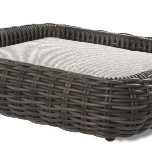 Dog bed outdoor M Maje Grey 60x50x10cm Miloo Home