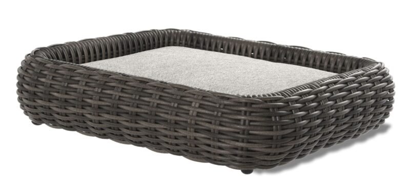 Dog bed outdoor M Maje Grey 60x50x10cm Miloo Home