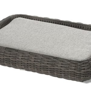 Dog bed L Maje Grey 60x60x10cm by Miloo Home
