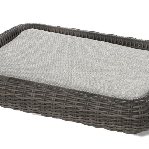Dog bed L Maje Grey 60x60x10cm by Miloo Home