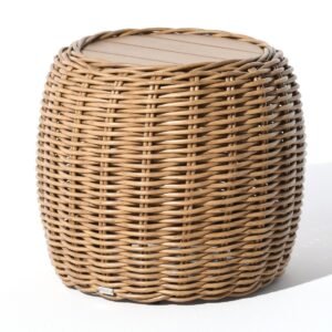 Outdoor table Maje Natural 60x60x50cm by Miloo Home