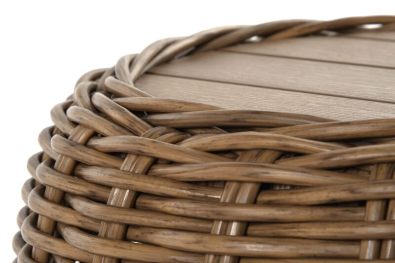 Outdoor table Maje Natural 60x60x50cm by Miloo Home