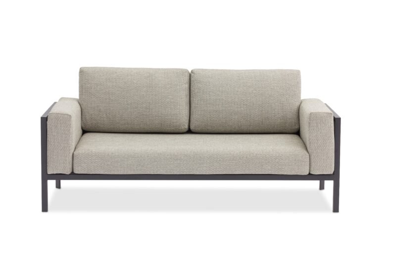 Garden sofa Iluma 2-seater 185x76x24 cm by Miloo Home