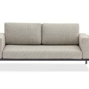 Garden sofa Iluma 2-seater 185x76x24 cm by Miloo Home