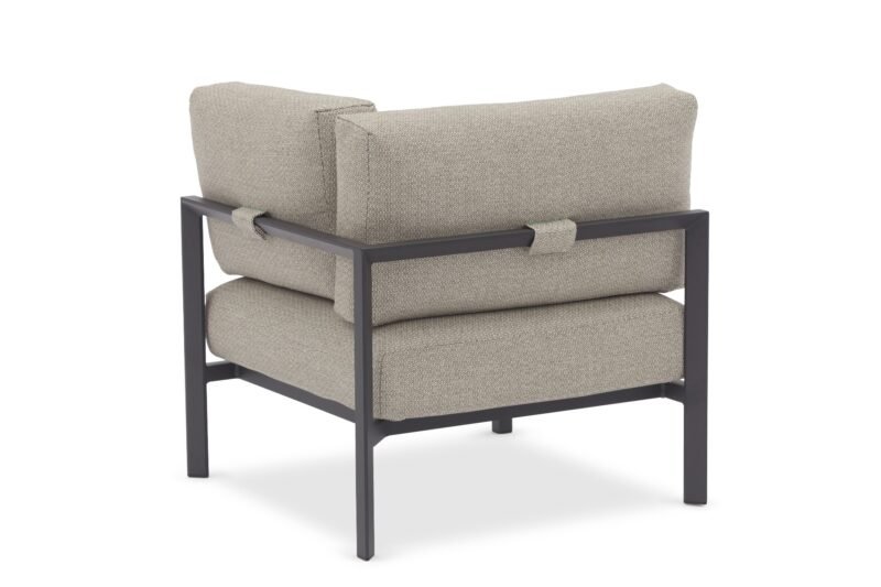 Corner garden lounge set Iluma 3-piece Miloo Home