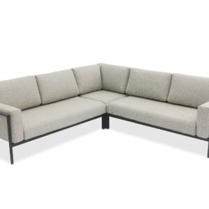 Corner garden lounge set Iluma 3-piece Miloo Home