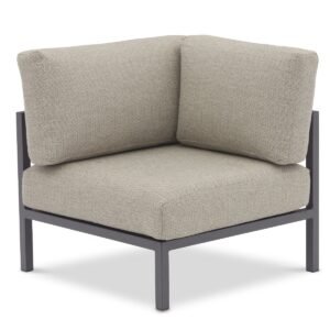 Corner garden lounge set Iluma 3-piece Miloo Home