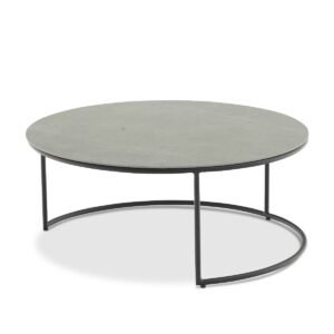 Set of two outdoor coffee tables Iluma 85x36 cm/65x31 cm by Miloo Home