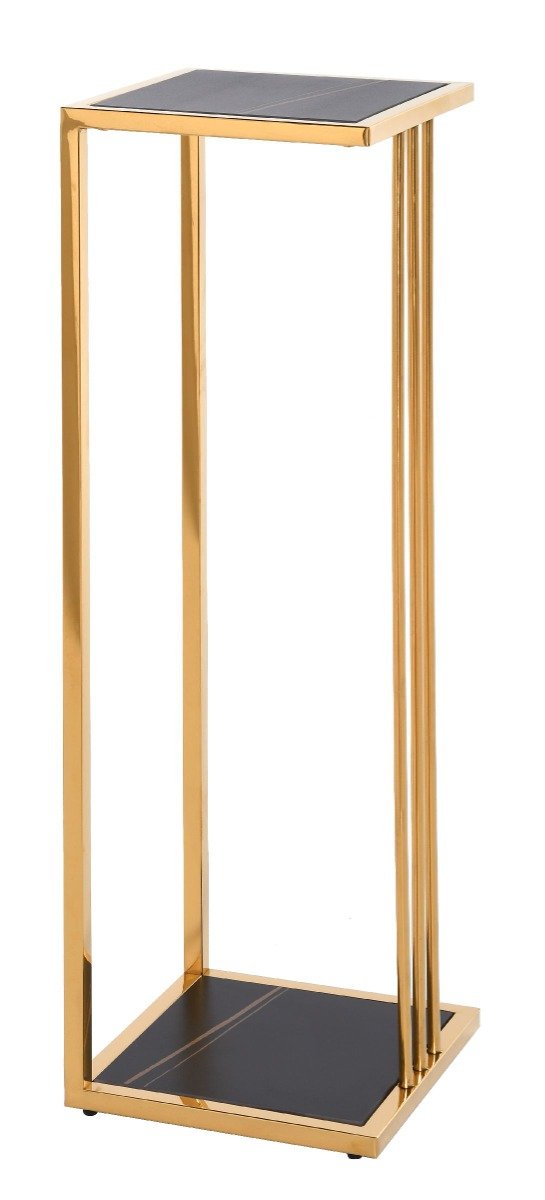 Pedestal Via Nero L 30x30x100 cm
