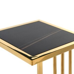 Pedestal Via Nero L 30x30x100 cm