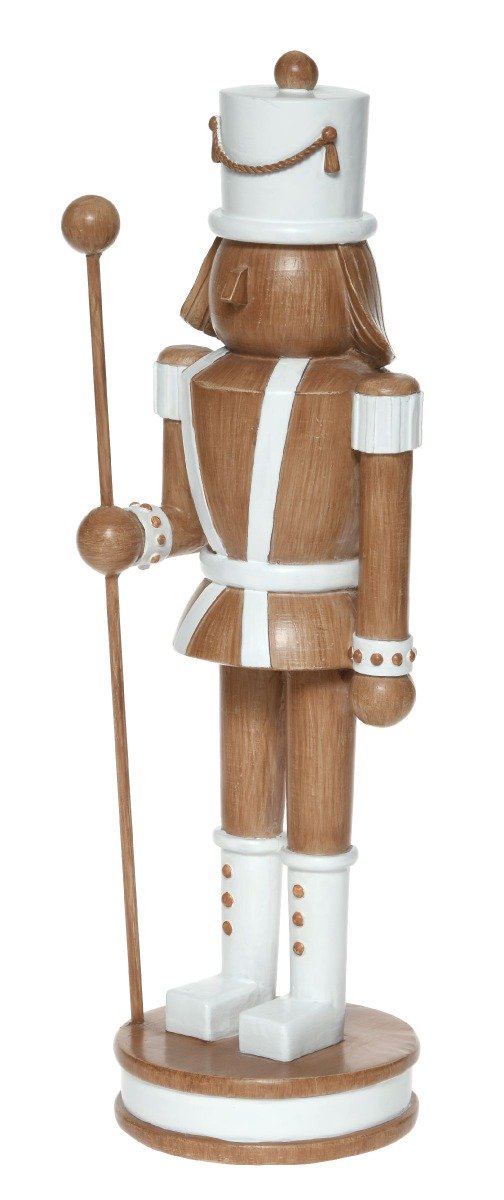 Wooden soldier figurine 11x9x33 cm