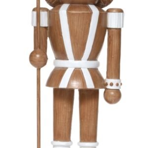 Wooden soldier figurine 11x9x33 cm