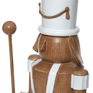Wooden soldier figurine 11x9x33 cm