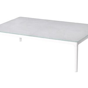 Stalas „Beri White“ 110x60xh32cm