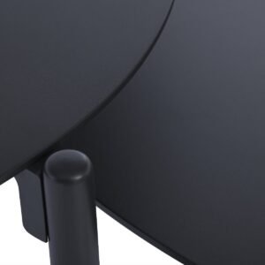 Dviejų Cora Anthracite stalų rinkinys 40x47 cm / 100x29 cm