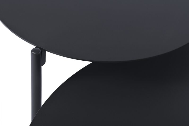 Dviejų Cora Anthracite stalų rinkinys 40x47 cm / 100x29 cm