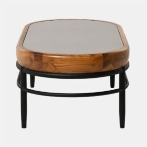 Kavos staliukas „Moon“ 120x60x42 cm, sodas, akacijos mediena Miloo Home