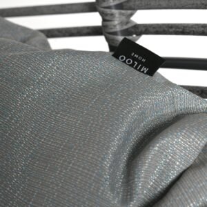 Pagalvėlė kabinamajam kėdės „Cocoon De Luxe“ modelio – smėlio spalvos su mėlynu melange, gamintojas „Miloo Home“.