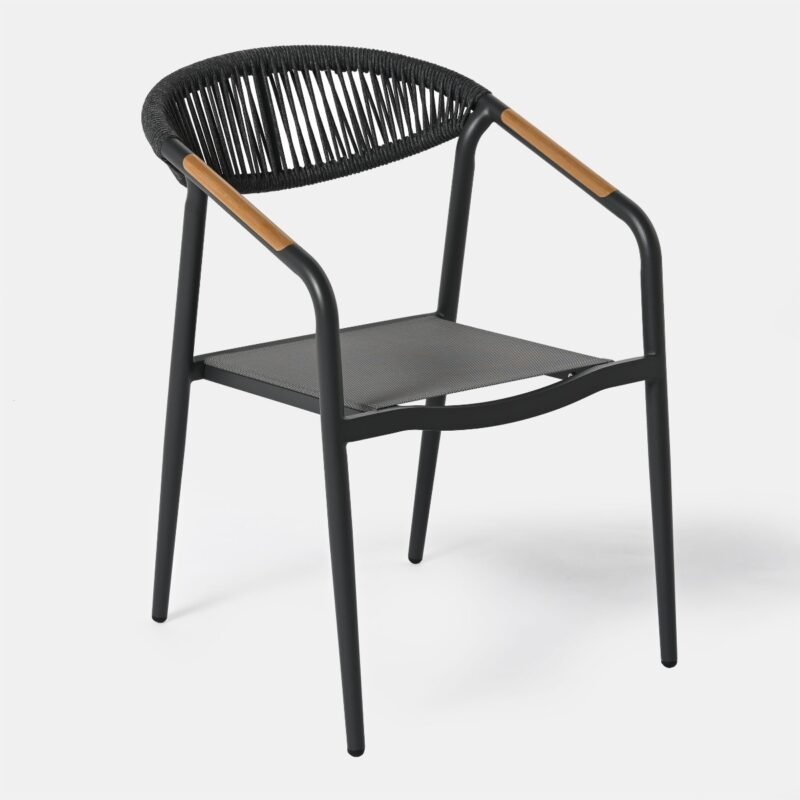 Valgomojo kėdė Lantica pilka 56x64x80 cm