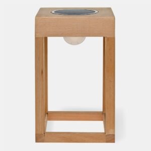 Saulės energija maitinama sodo lempa Sunny 15x15x25cm