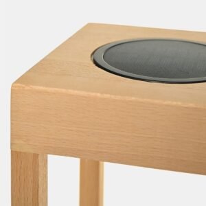 Saulės energija maitinama sodo lempa Sunny 15x15x25cm