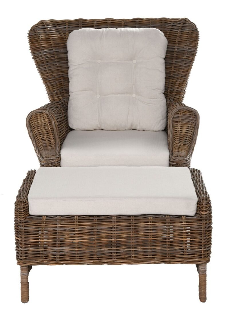 Fotelis su atlošu 83x52x47 cm/ 88x72x107 cm