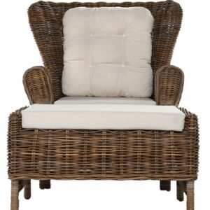 Fotelis su atlošu 83x52x47 cm/ 88x72x107 cm