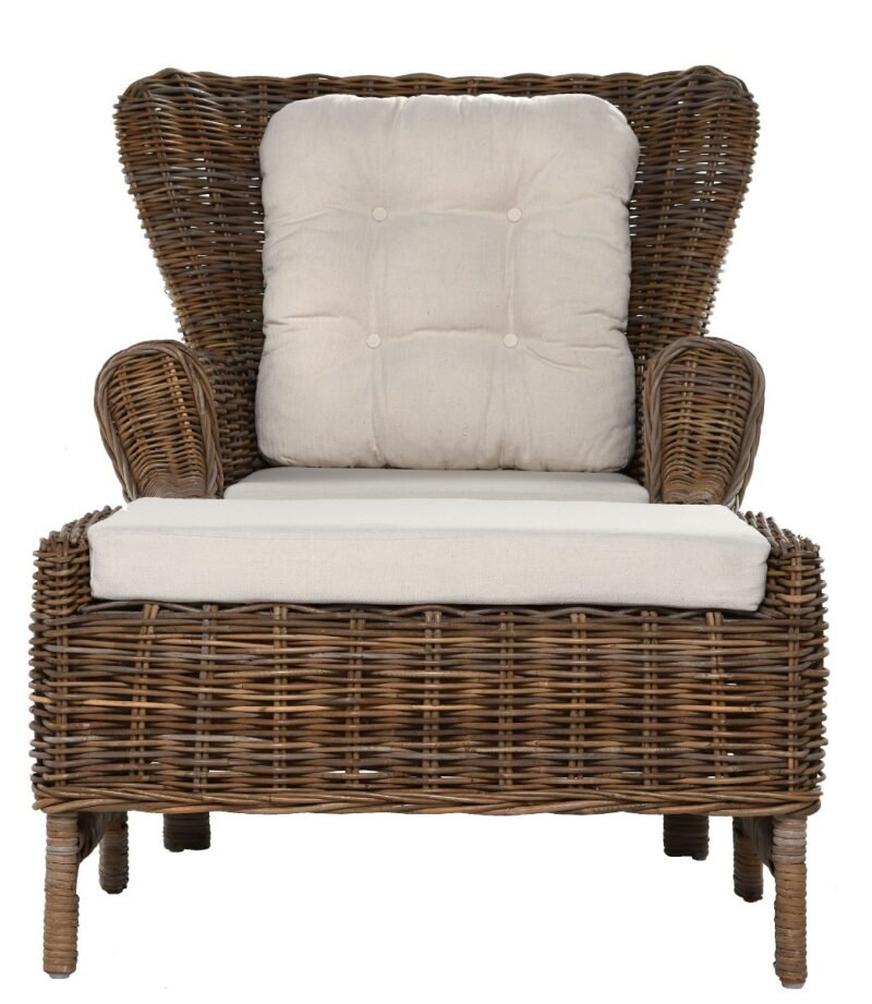 Fotelis su atlošu 83x52x47 cm/ 88x72x107 cm