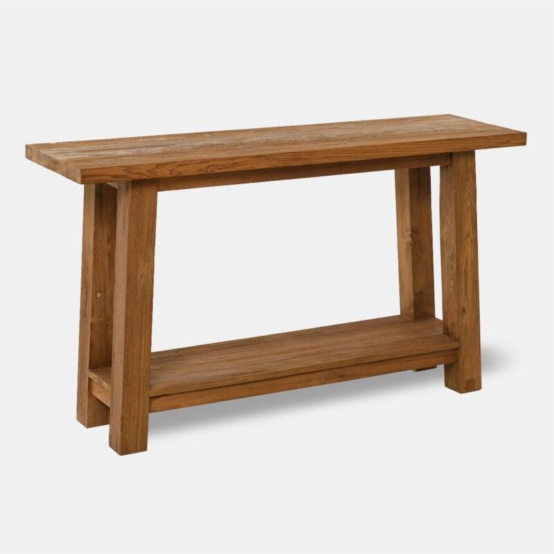 Konsolinis stalas M Arusi 140x40x80cm Tiko natūralus