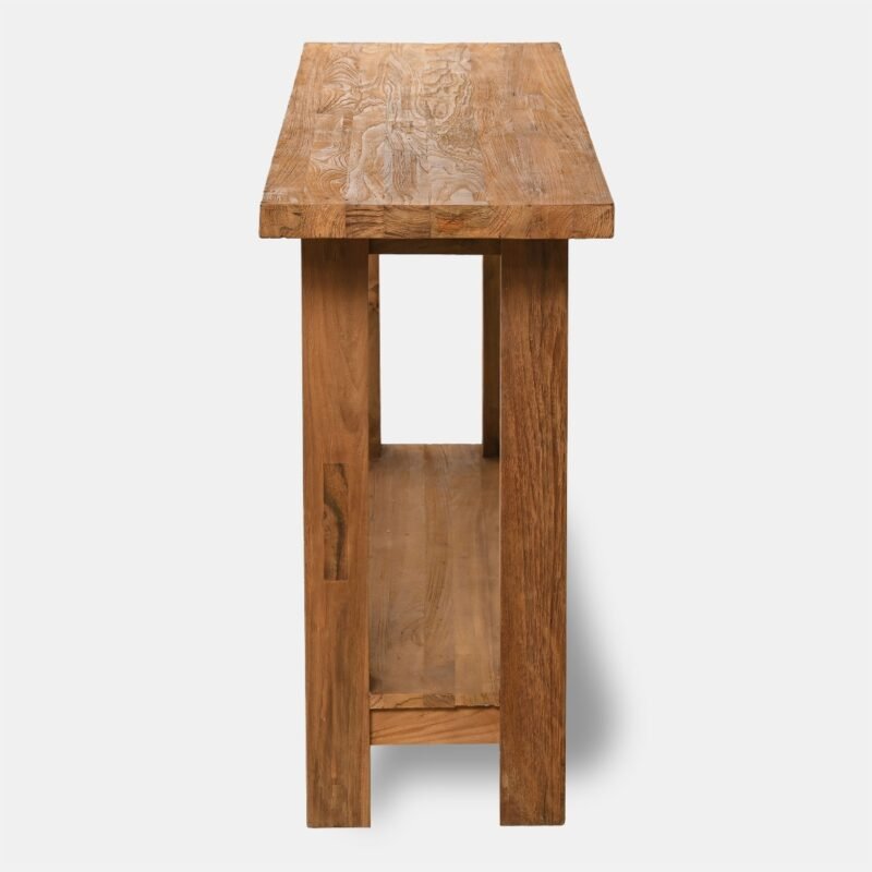 Konsolinis stalas M Arusi 140x40x80cm Tiko natūralus