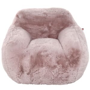 Vaikiška kėdė „Baby Snug“ didelis meškiukas rožinis 85x82x62 cm I AM FAKE