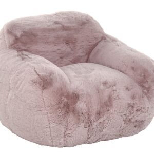 Vaikiška kėdė „Baby Snug“ didelis meškiukas rožinis 85x82x62 cm I AM FAKE