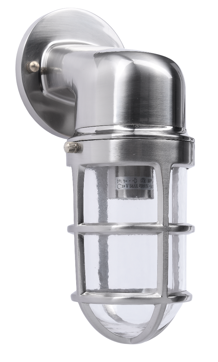 Sconce gamykla žaliavinis nikelis, matmenys 18x25cm.