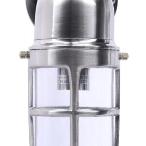 Sconce gamykla žaliavinis nikelis, matmenys 18x25cm.