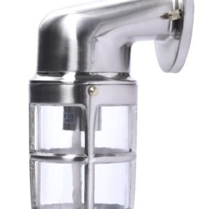 Sconce gamykla žaliavinis nikelis, matmenys 18x25cm.