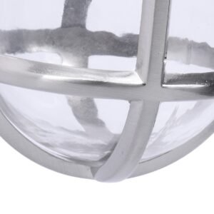 Sconce gamykla žaliavinis nikelis, matmenys 18x25cm.