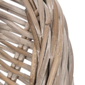 Bėžinis rotango fotelis „Athena“ su pagalve 64x56x88 cm, gamintojas „Miloo Home“