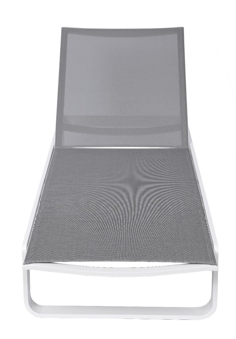 Gultas Ibiza baltas 199x69x30cm Miloo Home